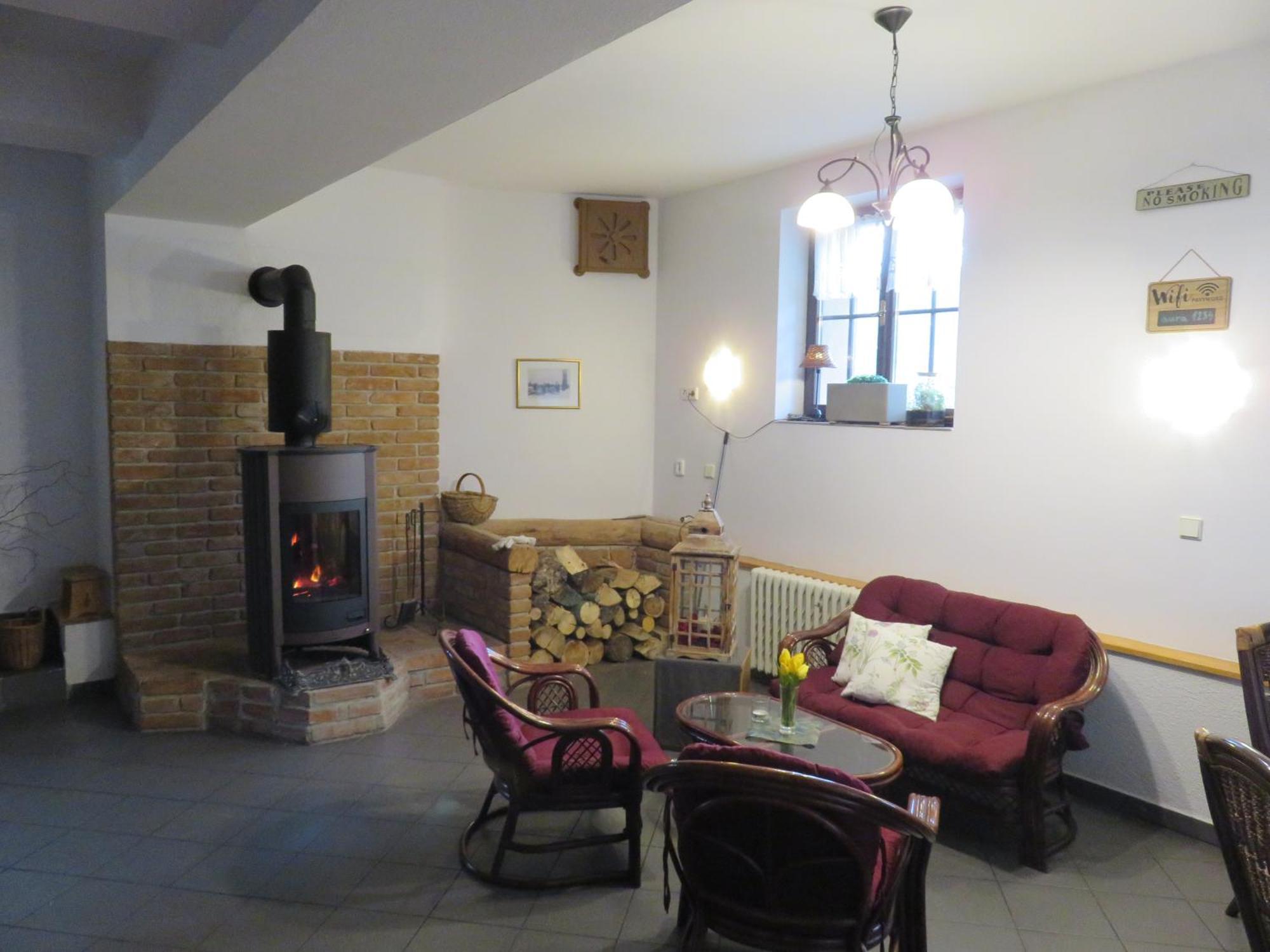 Aura Spicak, Nektere Se Saunou Guest house *